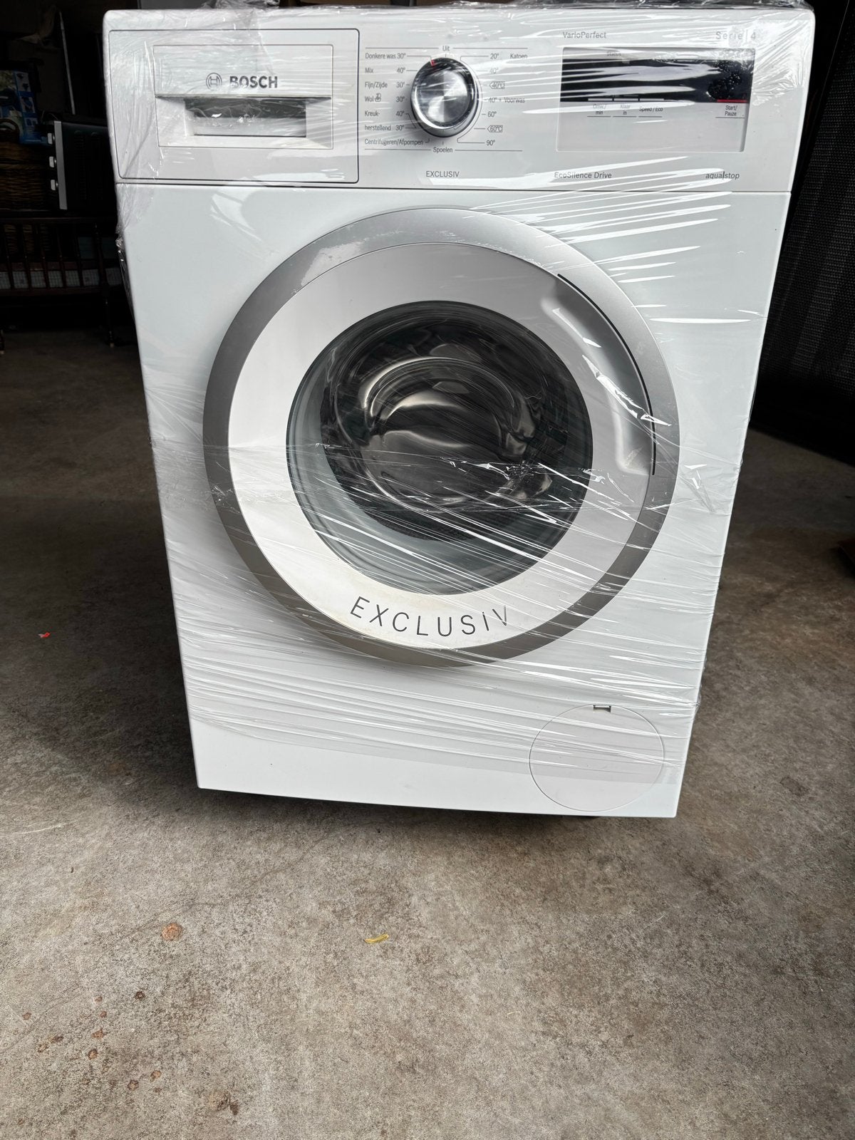 Bosch Serie 4 Exclusiv Wasmachine - Nieuwstaat, Ophalen, 1200 tot 1600 toeren, 8 tot 10 kg, Nieuw