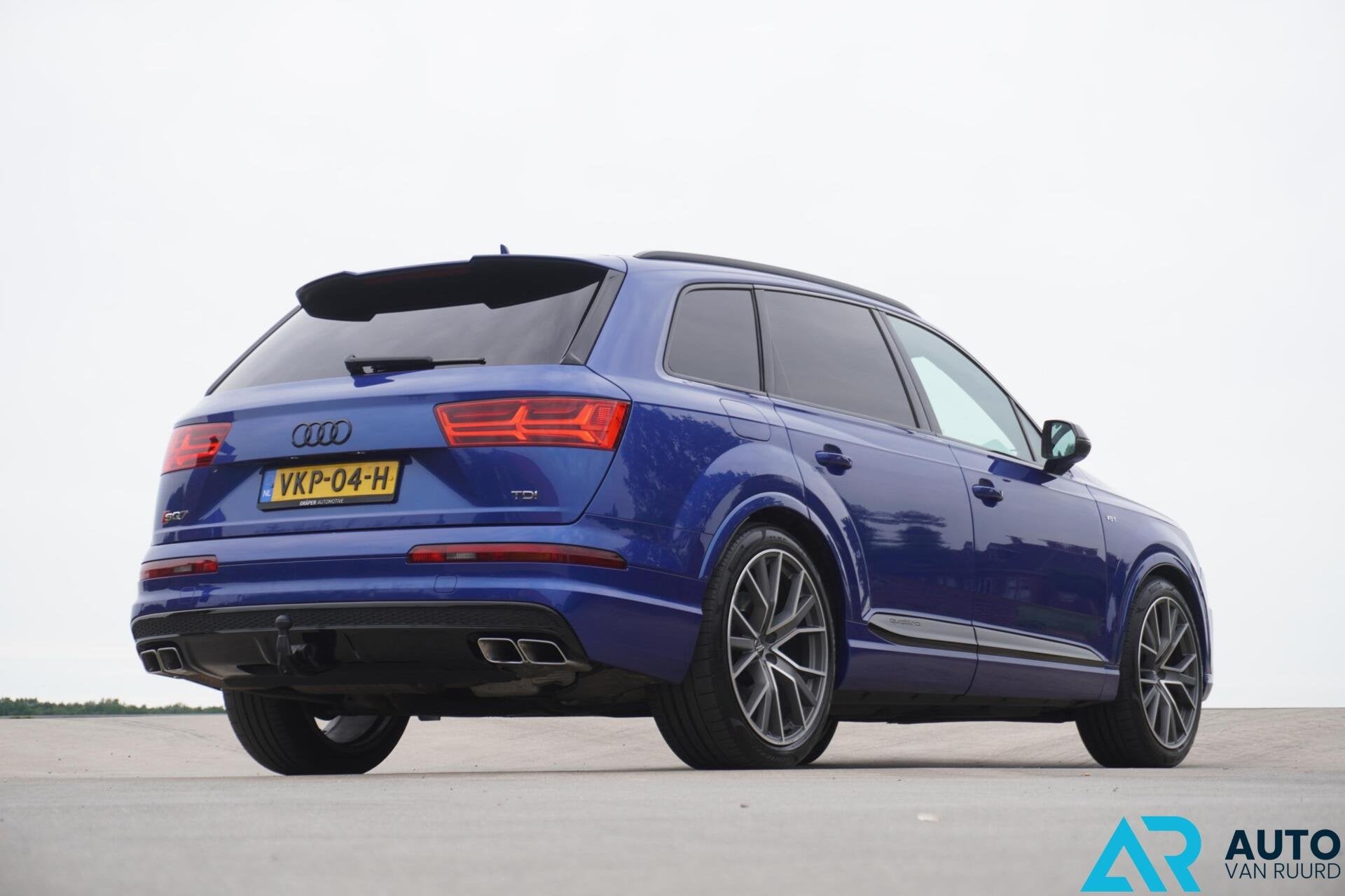 Audi SQ7 4.0 TDI quattro * Grijs kenteken * V8 * RS-Seats, Auto's, 435 pk, Gebruikt, Blauw, Bedrijf