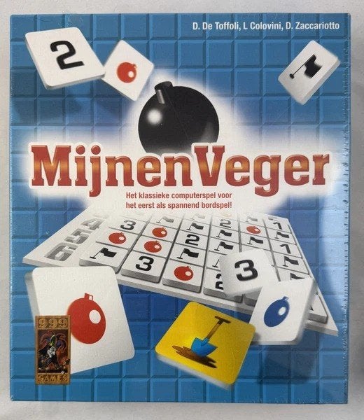 Mijnenveger bordspel Clementoni familiespel, Coolsingel 104, 3011 AG Rotterdam, Netherlands, Verzenden, Een of twee spelers, Zo goed als nieuw