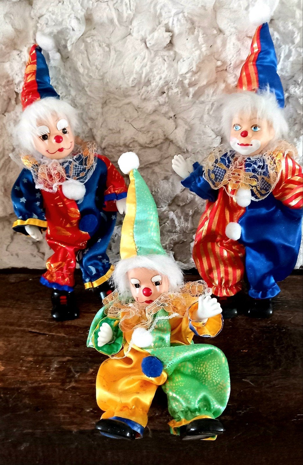Clowntjes /vintage /3x per st. 9.95, Ophalen of Verzenden