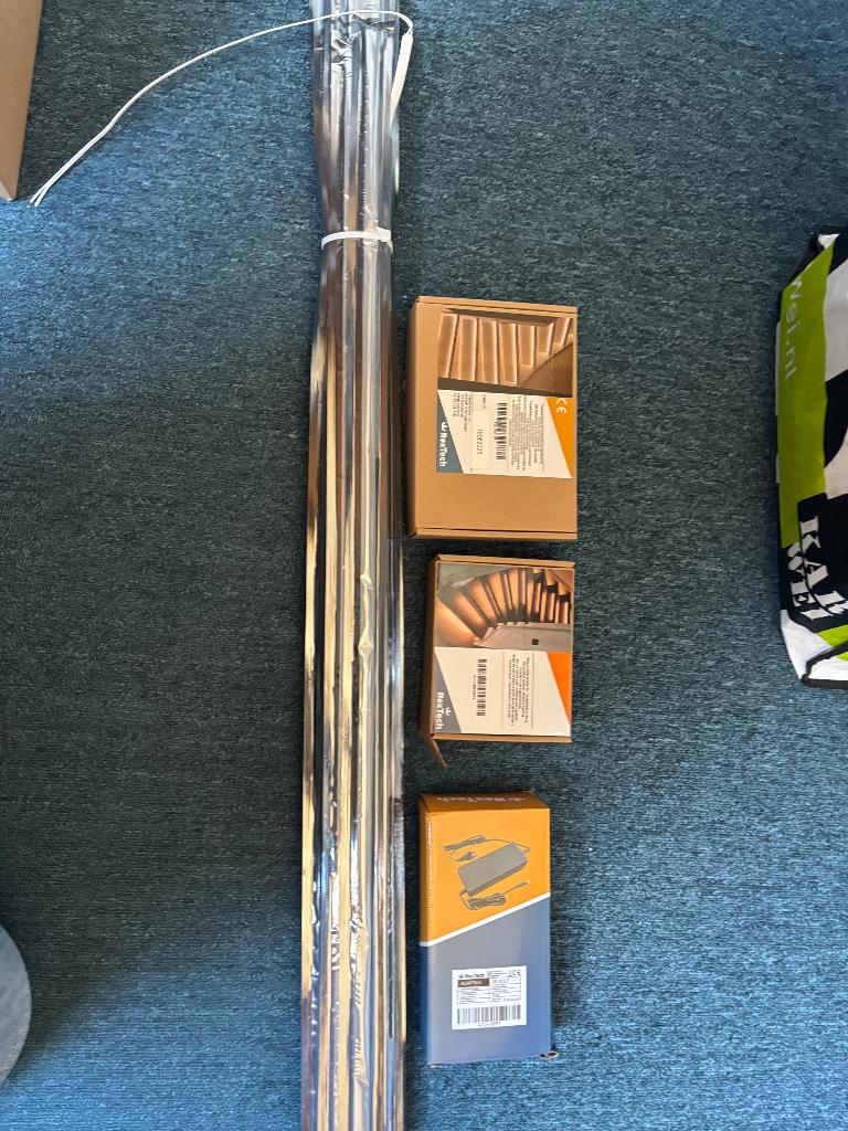 Led trapverlichting met profiel 130 cm, Ophalen, Zo goed als nieuw, Overige materialen