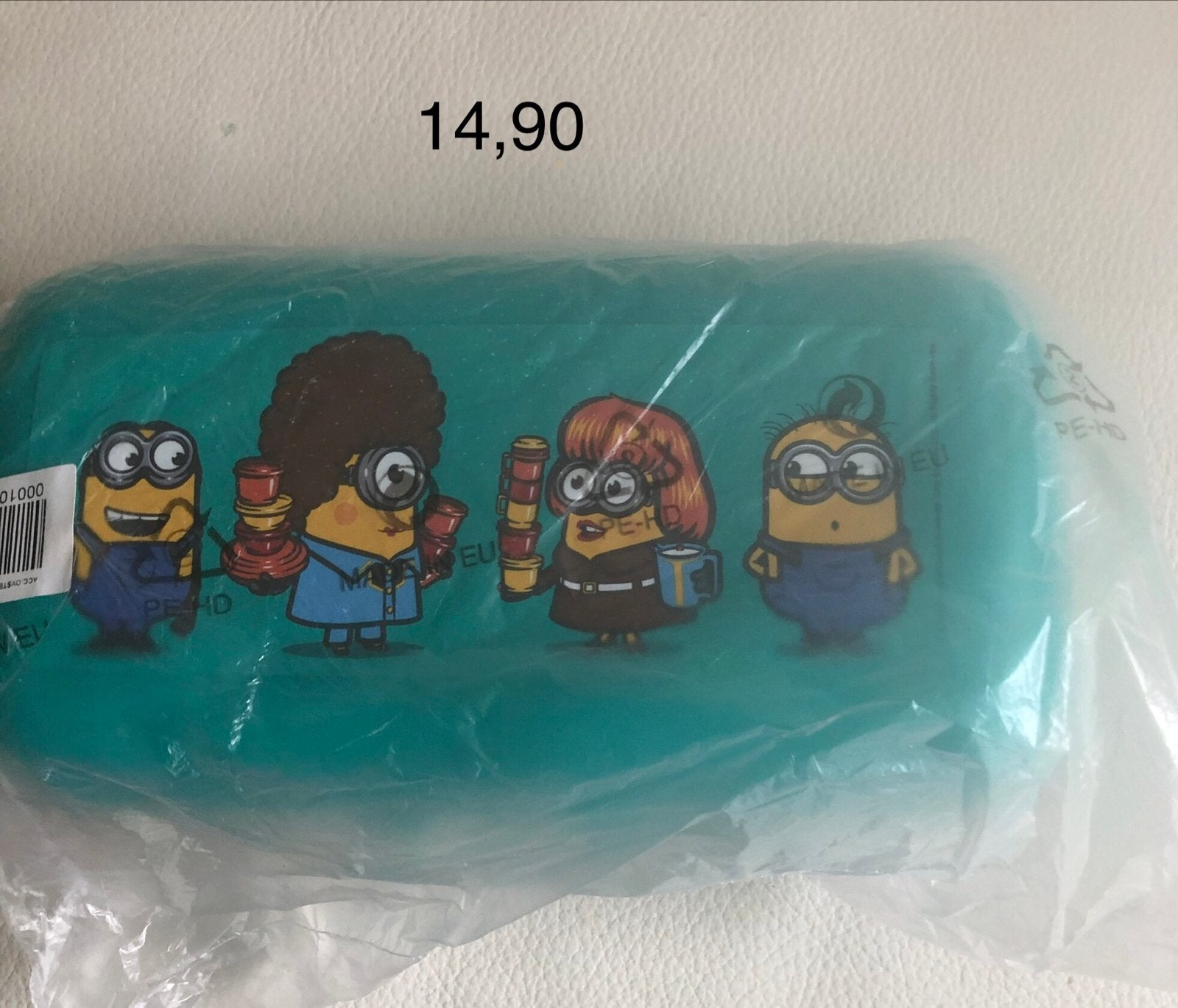 Tupperware Minions lunchbox splinternieuw, Bewaardoos, Nieuw, Ophalen of Verzenden, Met deksel