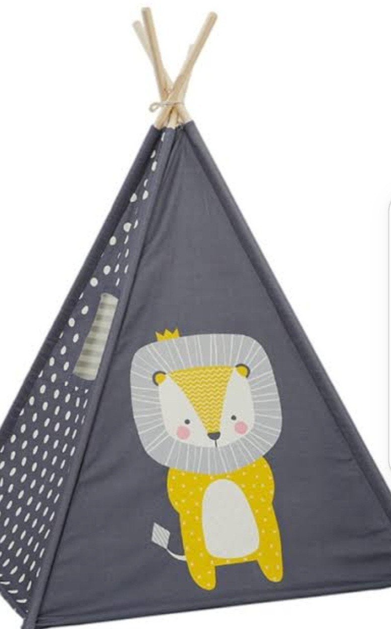 Tipi tent kind, Ophalen