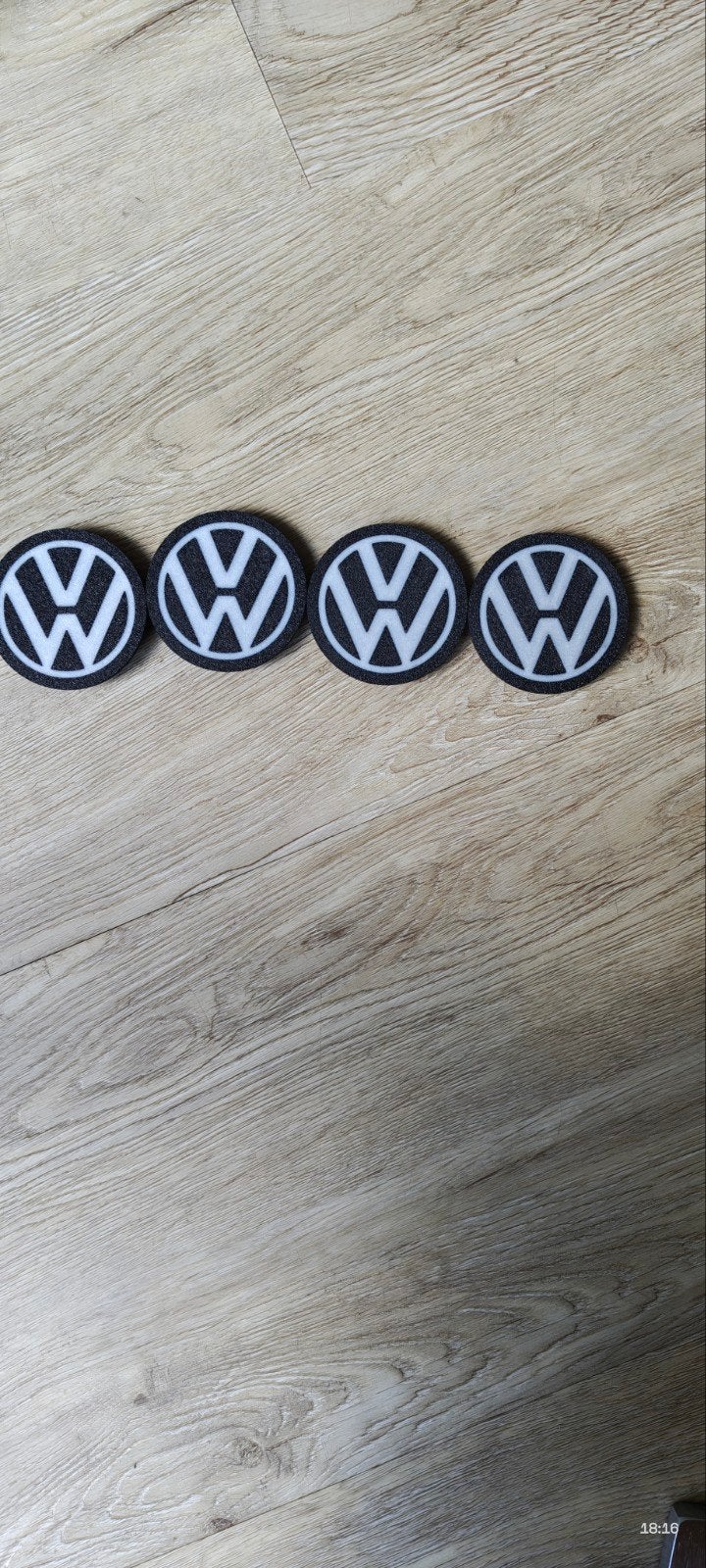 3D Geprinte 60mm Volkswagen Wieldoppen, Auto diversen, Ophalen of Verzenden, Nieuw