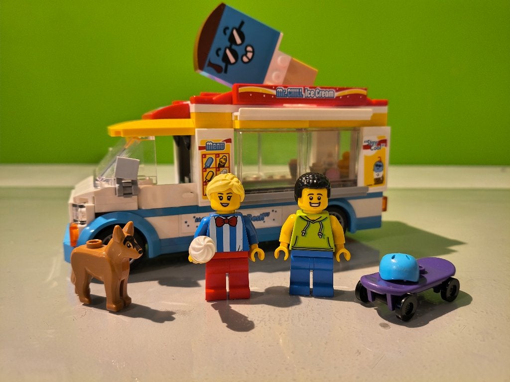 Lego city 60253 ijswagen, City, Lego, Ophalen of Verzenden, Zo goed als nieuw