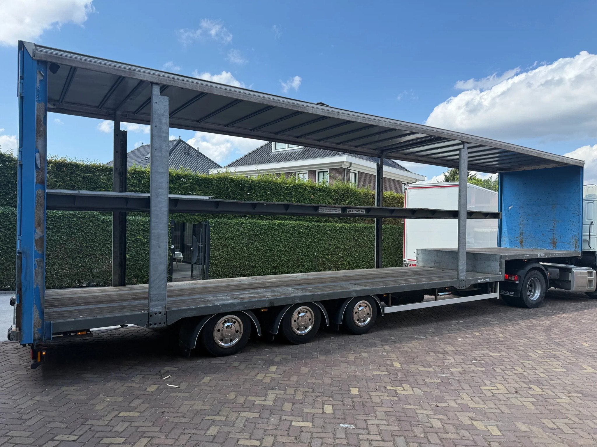 KEL-BERG dubbel lader / dubbele vloer / doppelstock / double, Auto's, Vrachtwagens, Overige brandstoffen, Aanhangers en Opleggers