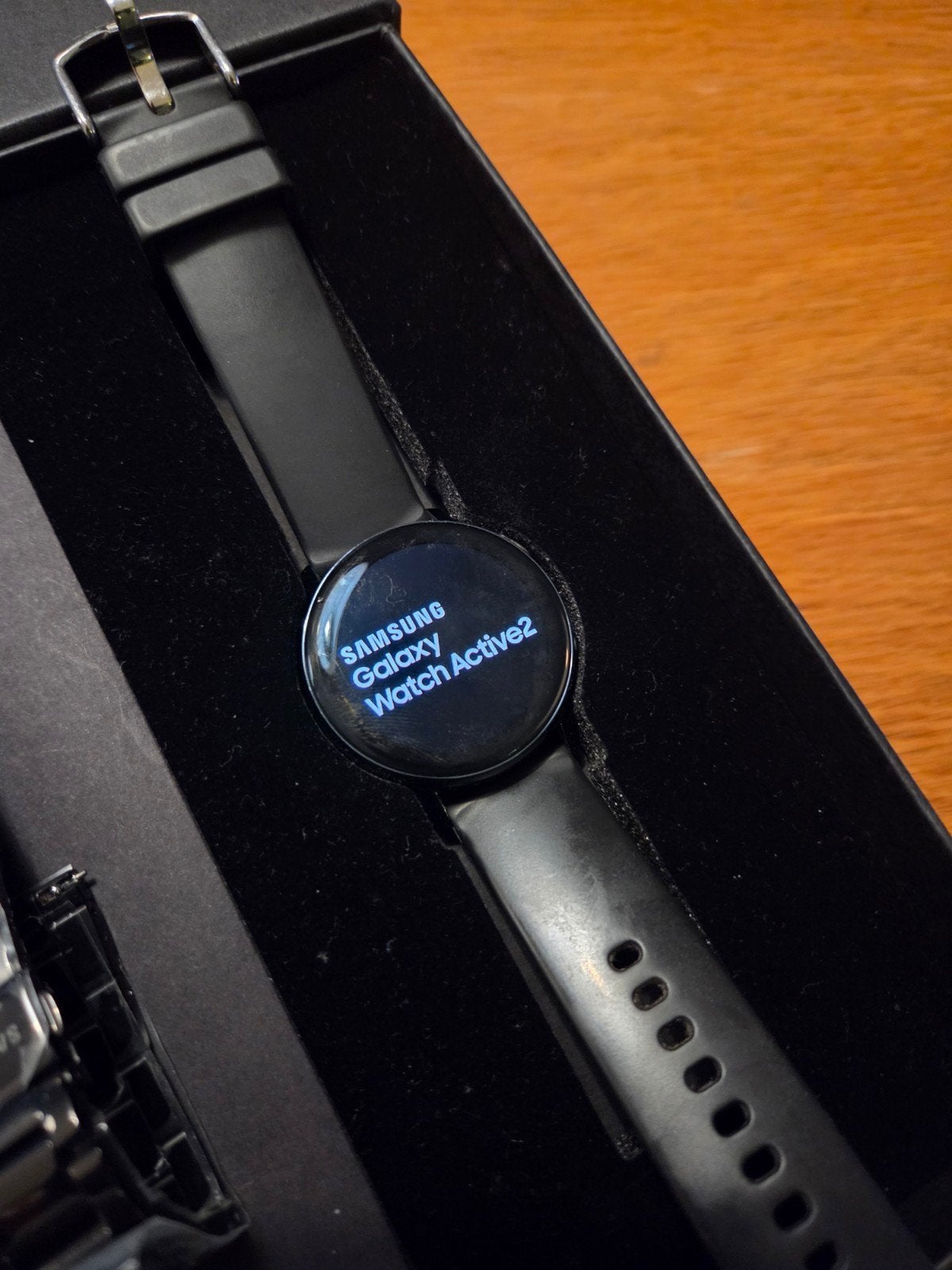Samsung Galaxy Watch Active2 Special Edition, Stappen, Gebruikt, Zwart, Ophalen of Verzenden