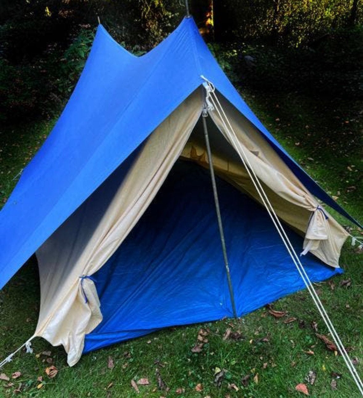 2 persoons tent, Caravans en Kamperen, Ophalen, Gebruikt, Tot en met 2