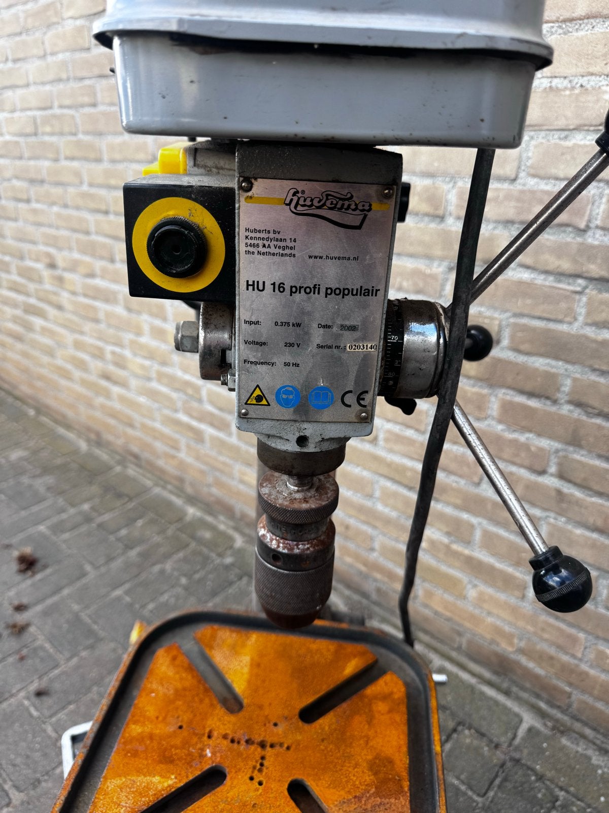 Foto 4 van Robuuste Kolomboormachine - Huvema HU 16 Profi Populair