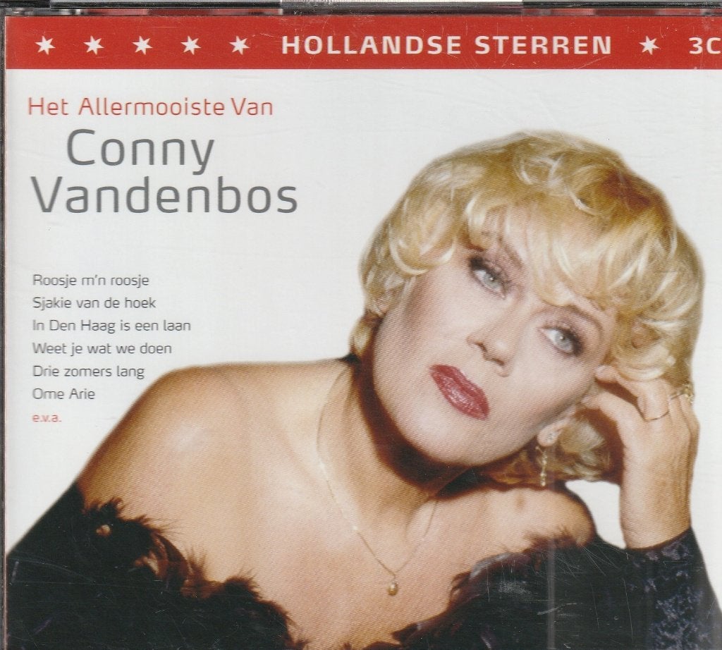 Het Alllermooiste van Conny Vandenbos  ( 3 cd set ), Cd's en Dvd's, Verzenden, Zo goed als nieuw, Levenslied of Smartlap