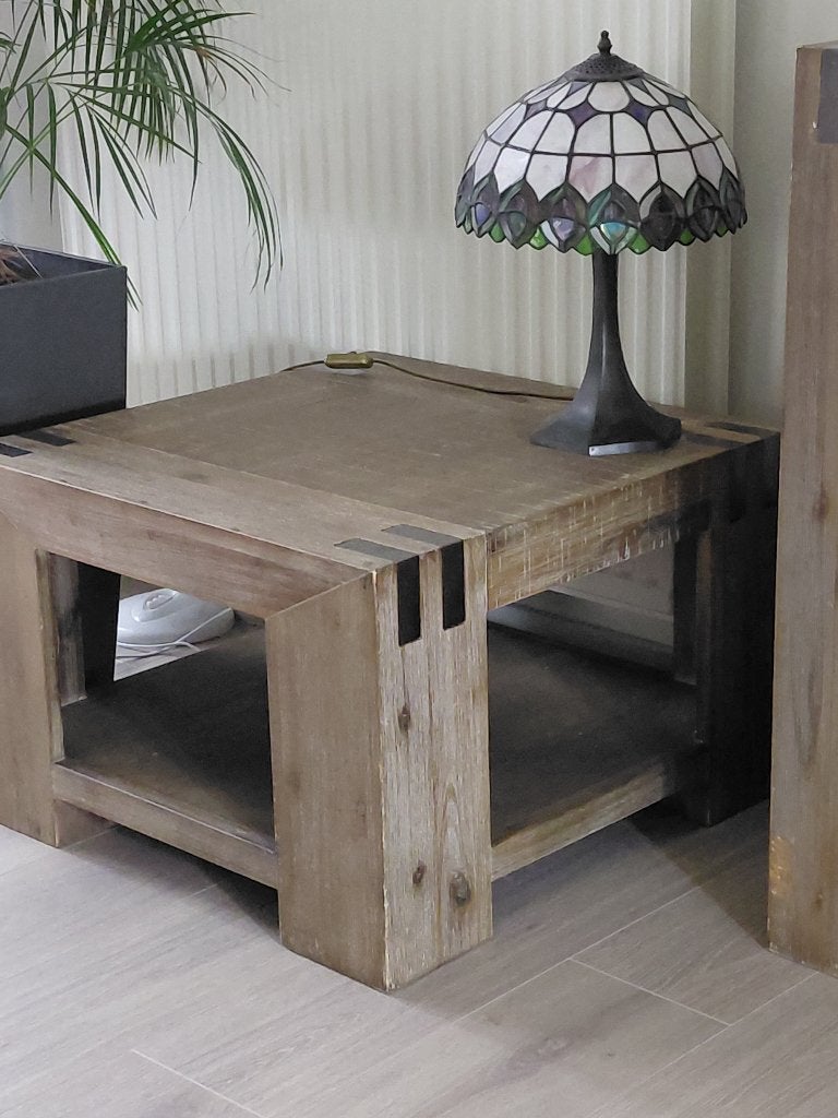 Bassano hoektafel/salontafel, Ophalen, Minder dan 50 cm, Gebruikt, 100 tot 150 cm