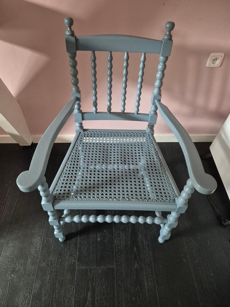 Brocante stoel, Ophalen of Verzenden