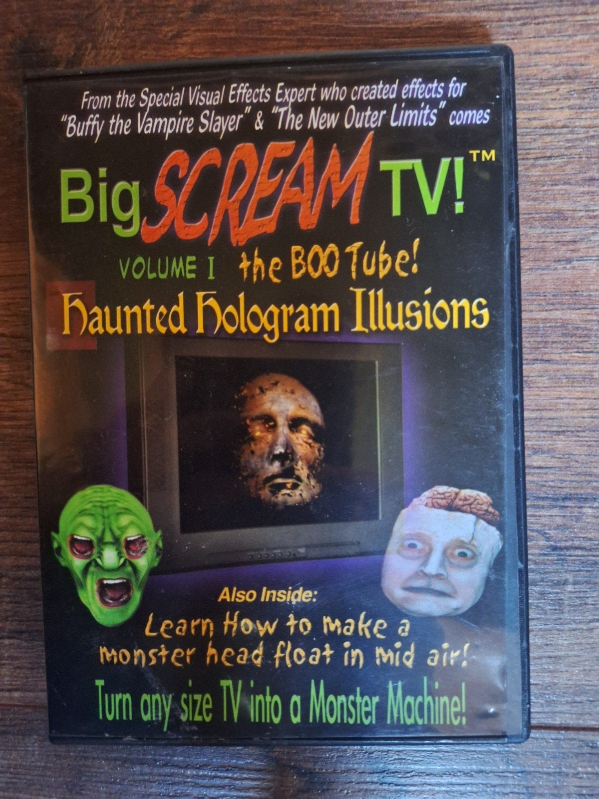Big Scream TV! Volume I: Haunted Hologram Illusions DVD, Cd's en Dvd's, Alle leeftijden, Ophalen of Verzenden, Gebruikt, Inclusief doosje