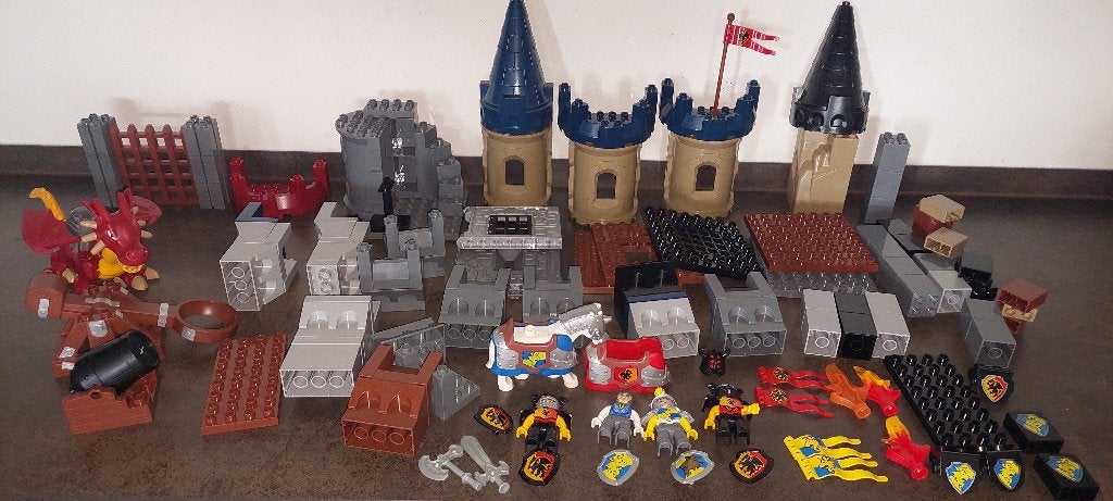 duplo kasteel onderdelen, Ophalen of Verzenden, Gebruikt, Duplo