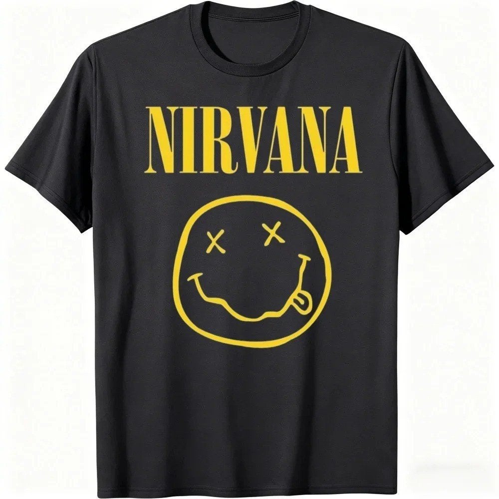 Band T-shirt Nirvana - Oversized stijl, Ophalen of Verzenden, Nieuw, Maat 48/50 (M), Zwart