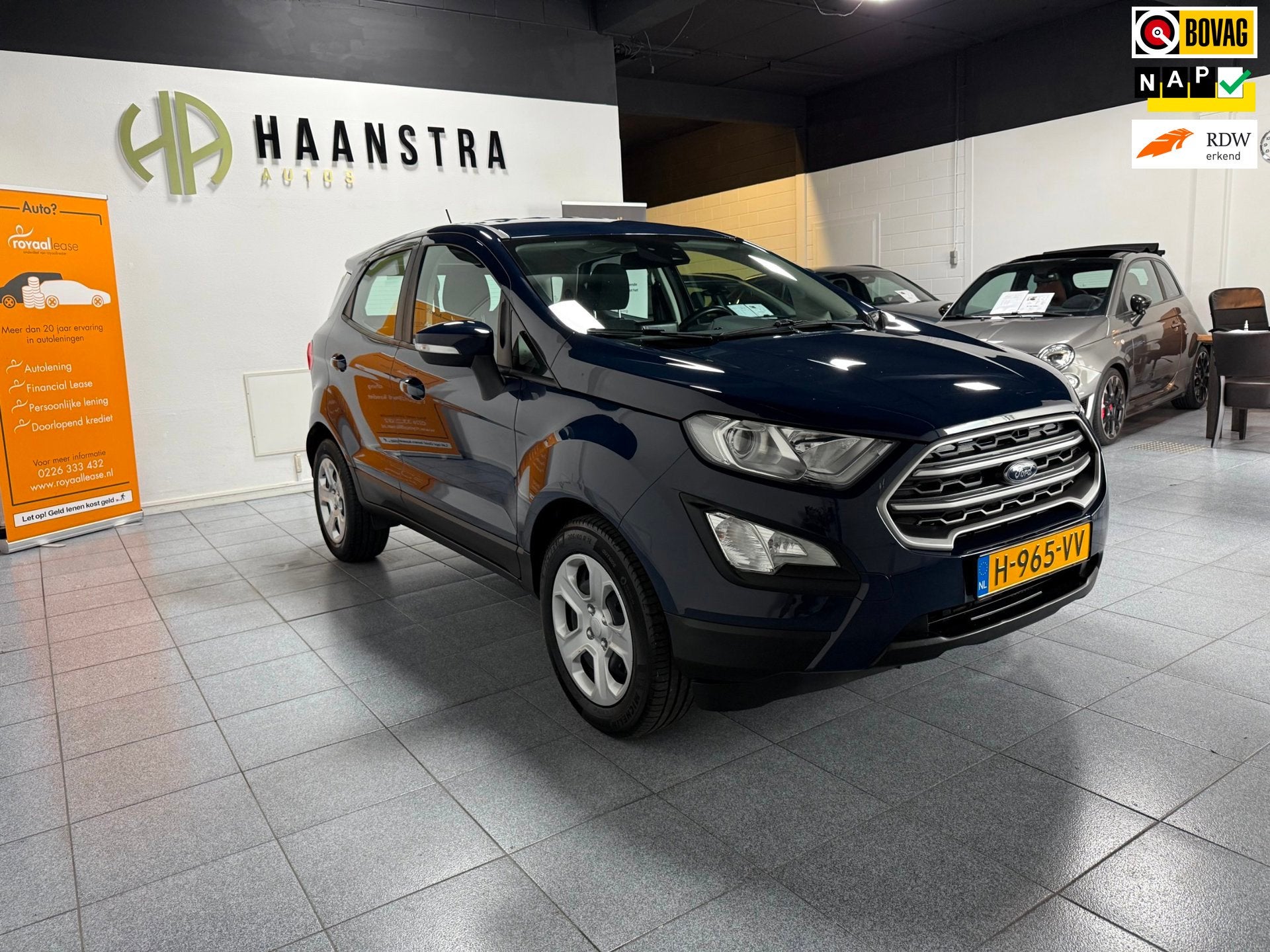 Ford EcoSport 1.0 EcoBoost Connected 1e Eigenaar Apple-Carpl, Auto's, Voorwielaandrijving, Dealer onderhouden, Stof, Gebruikt