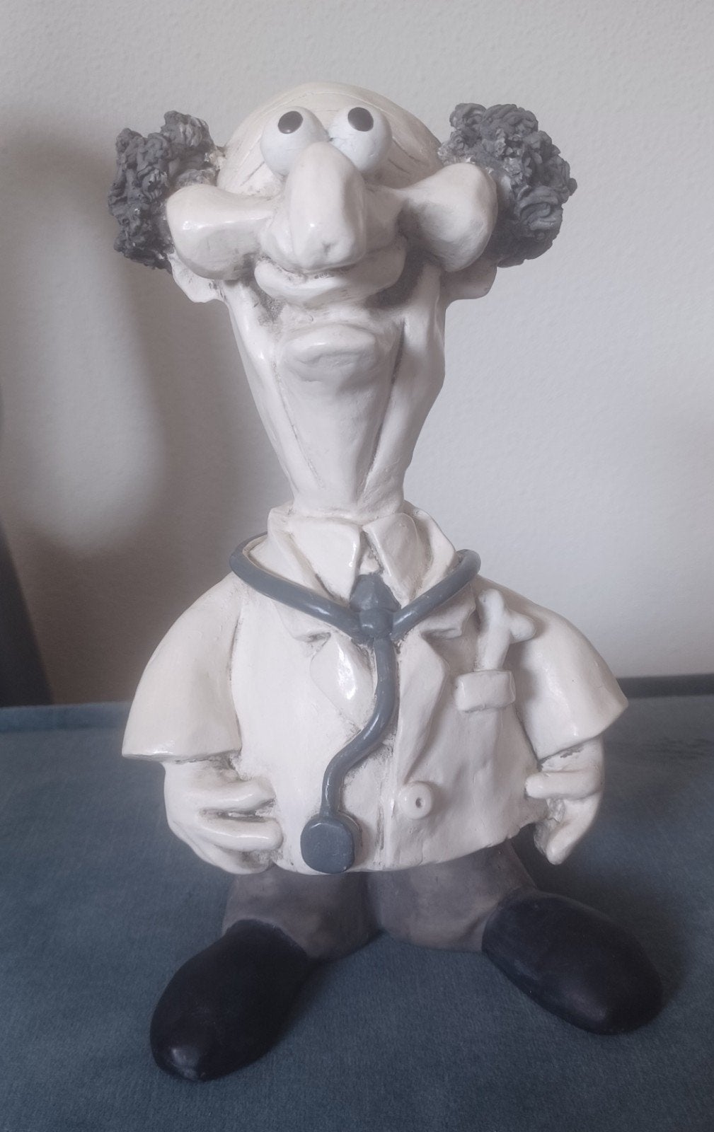 Dierenarts beeld jaren 80 Paolo Chiari comic figuur, Ophalen of Verzenden, Zo goed als nieuw, Fantasy