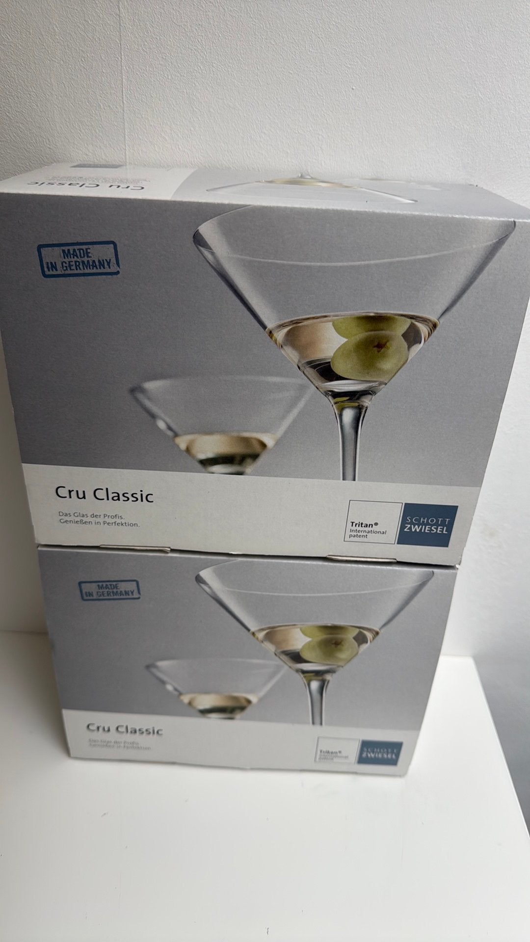 Cru Classic Schott Zwiesel cocktail glazen 4 nieuw, Ophalen of Verzenden, Nieuw, Overige typen