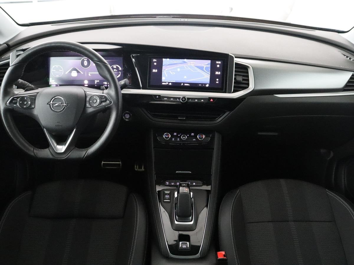 Opel Grandland X 1.6 Turbo Plug-In Hybrid Business Elegance, Auto's, Euro 6, 4 cilinders, Leder en Stof, Zwart