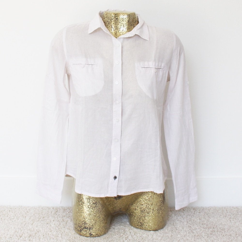 Mooie Zara TRF Collection Blouse (M) - 28 € 15,-, Zara TRF Collection, Ophalen of Verzenden, Zo goed als nieuw, Maat 38/40 (M)