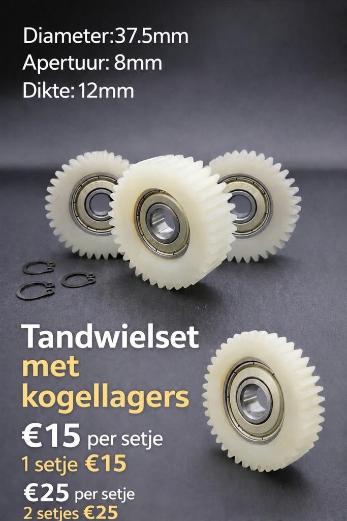 moter tandwielen 36t - NIEUW -verzenden of ophalen mogelijk, Ophalen of Verzenden, Nieuw, Accu