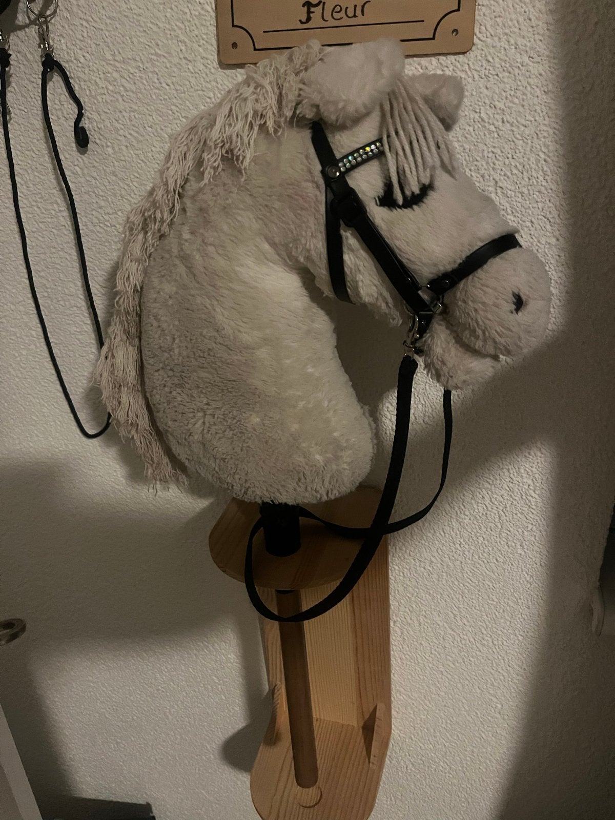 Hobby Horse - Schattig Speelgoedpaard met Hoofdstel, Ophalen of Verzenden, Zo goed als nieuw, Jongen of Meisje
