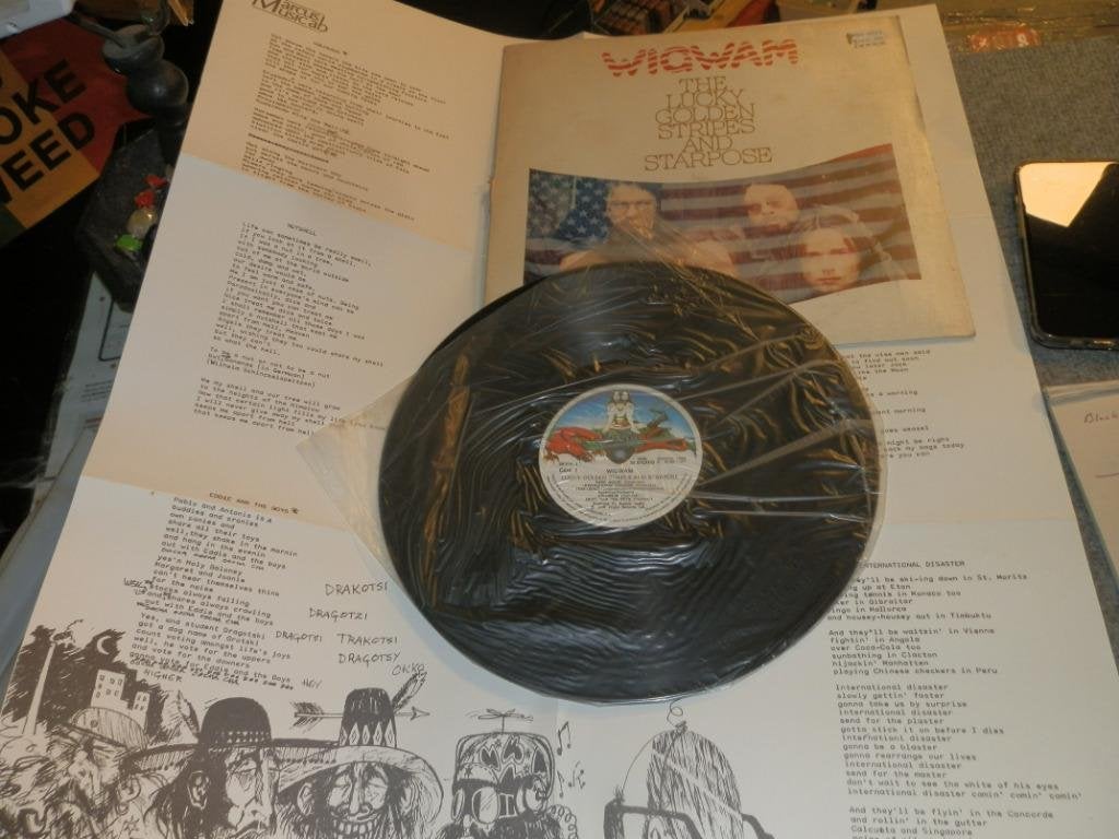 Lp Wigwam the golden lucky stripes and starpose, Ophalen of Verzenden, Zo goed als nieuw, 12 inch