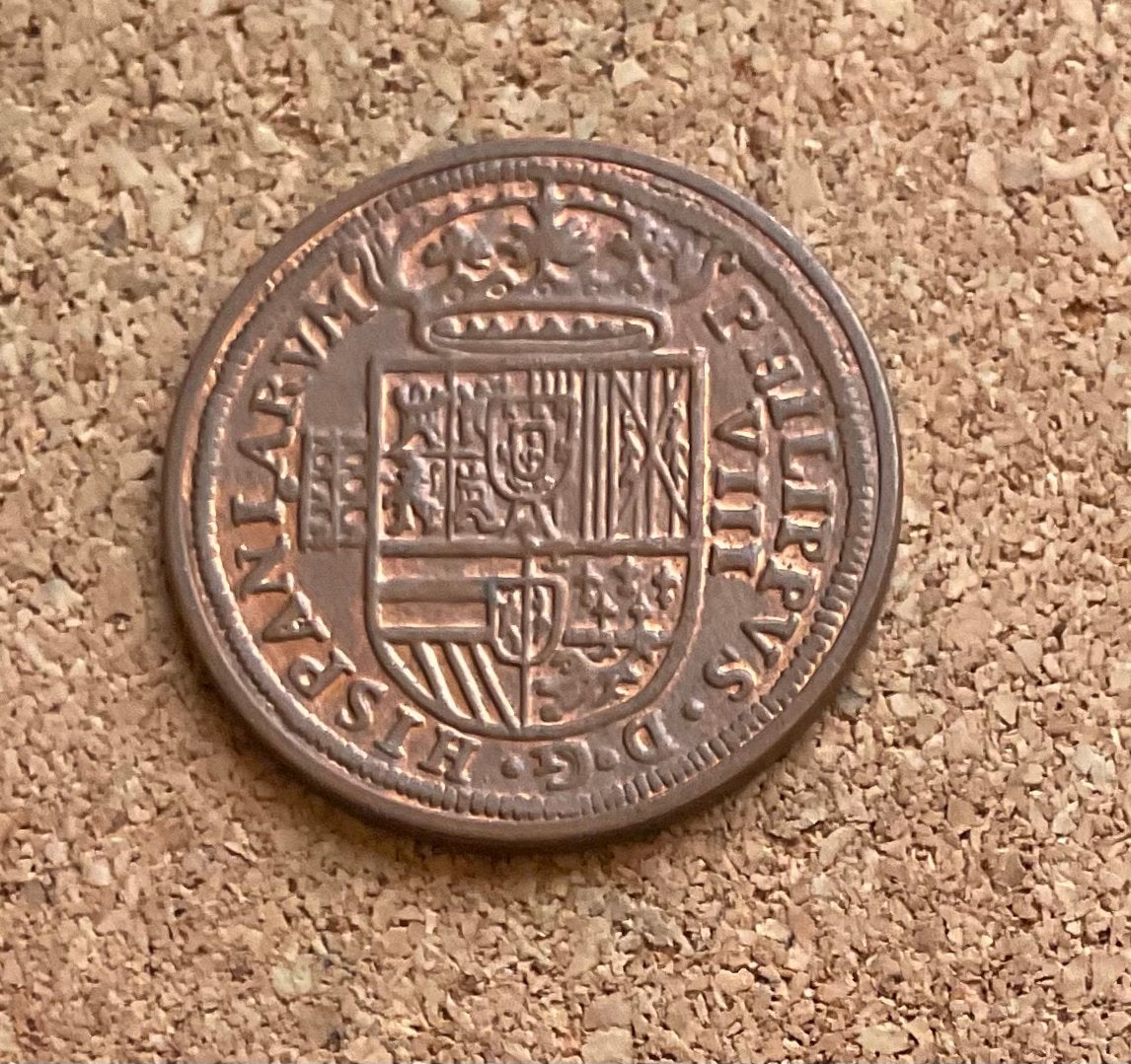 Penning - VAN NELLE - 8 Reales., Ophalen of Verzenden, Overige materialen, Nederland