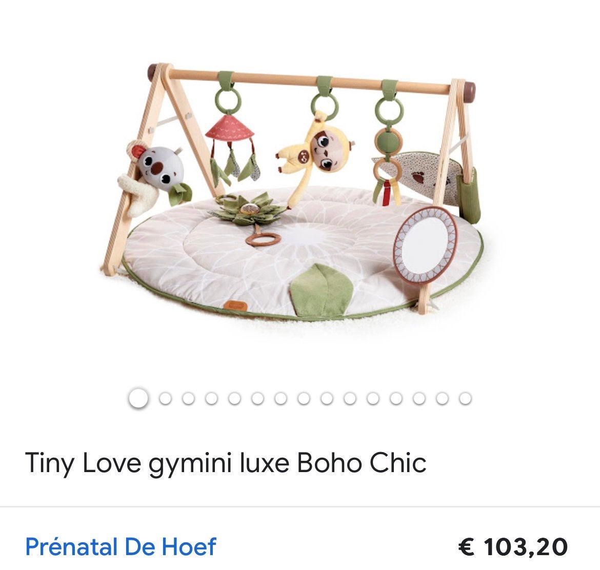 Boho Chic Gymini van Tiny Love - 2x gebruikt!, Ophalen, Zo goed als nieuw