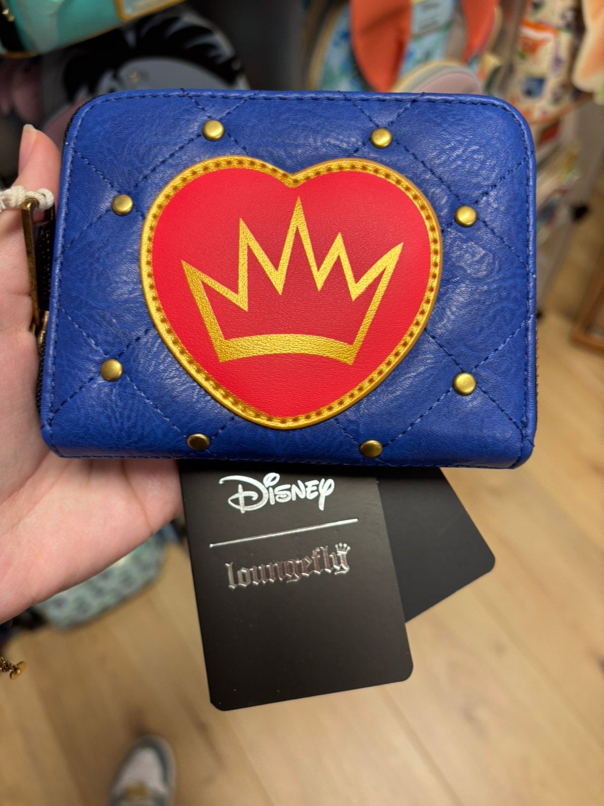 Disney loungefly descendants portemonnee, Ophalen of Verzenden, Overige figuren, Nieuw, Overige typen