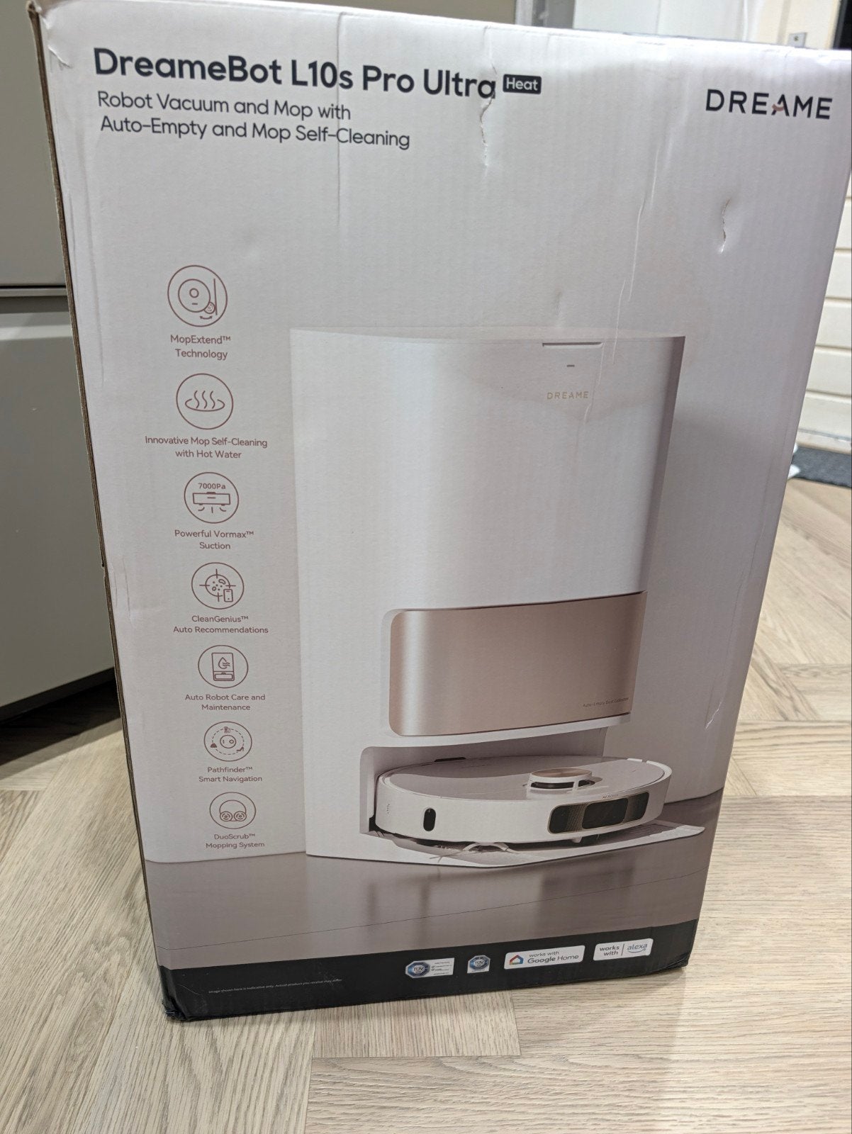Foto 6 van DreameBot L10s Pro Ultra Heat Robotstofzuiger met Dweilfunct