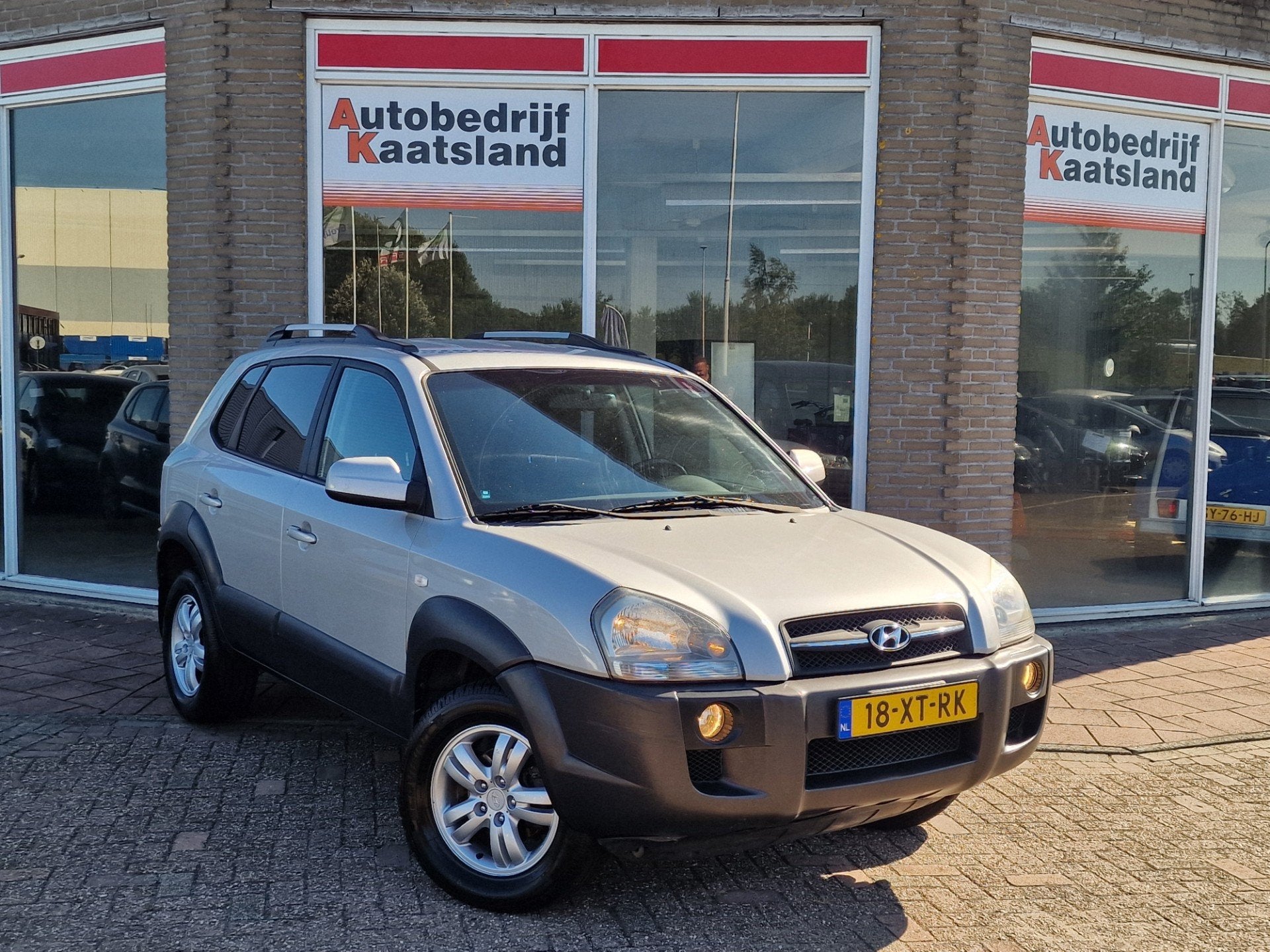 Hyundai Tucson 2.0i Dynamic Sense - Airco - Cruise -, Auto's, Stof, Gebruikt, Zwart, 4 cilinders