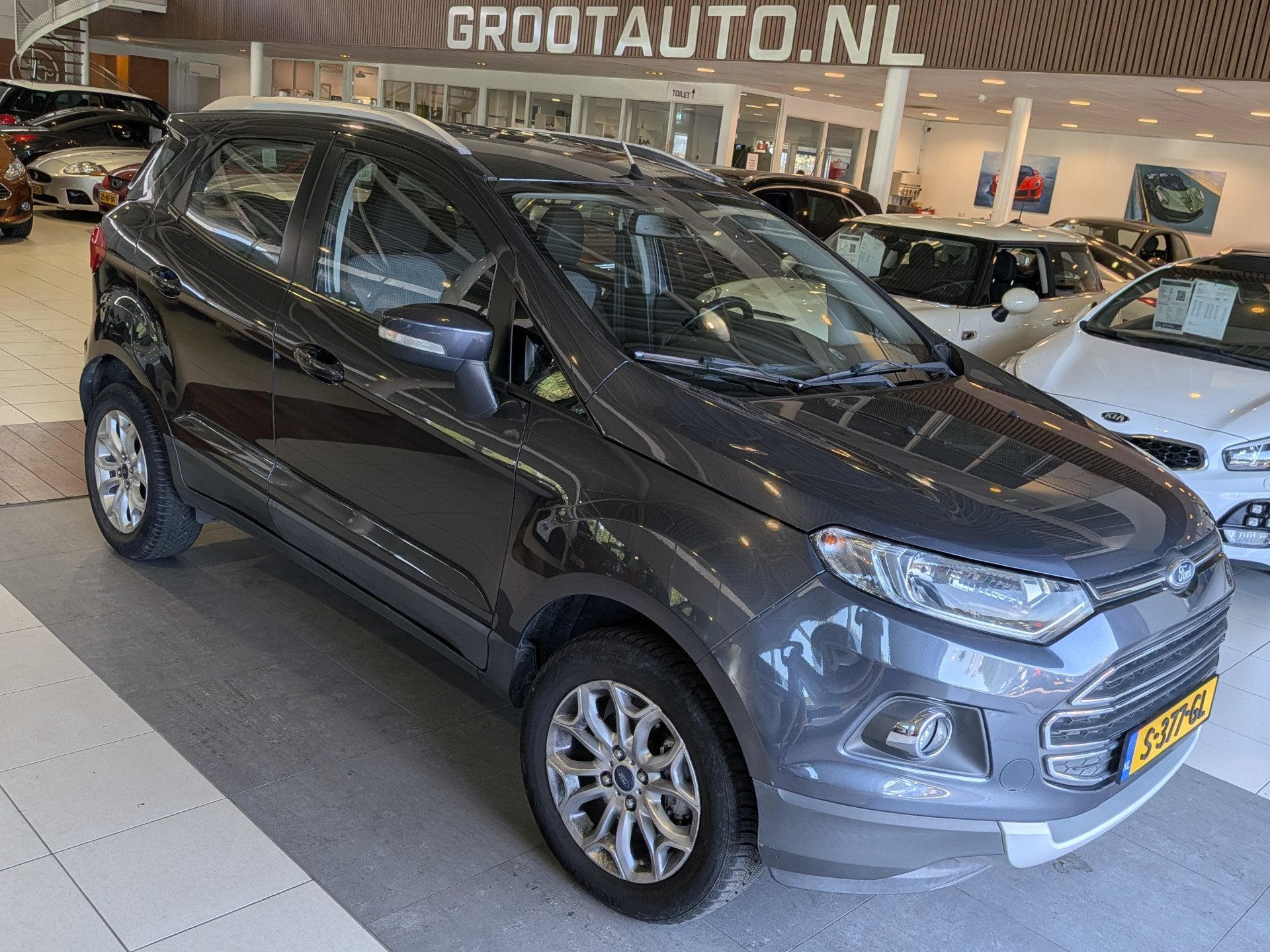 Ford EcoSport 1.5 Ti-VCT Airco, Cruise Control, Stuurbekrach, Auto's, Voorwielaandrijving, Euro 5, Stof, 750 kg