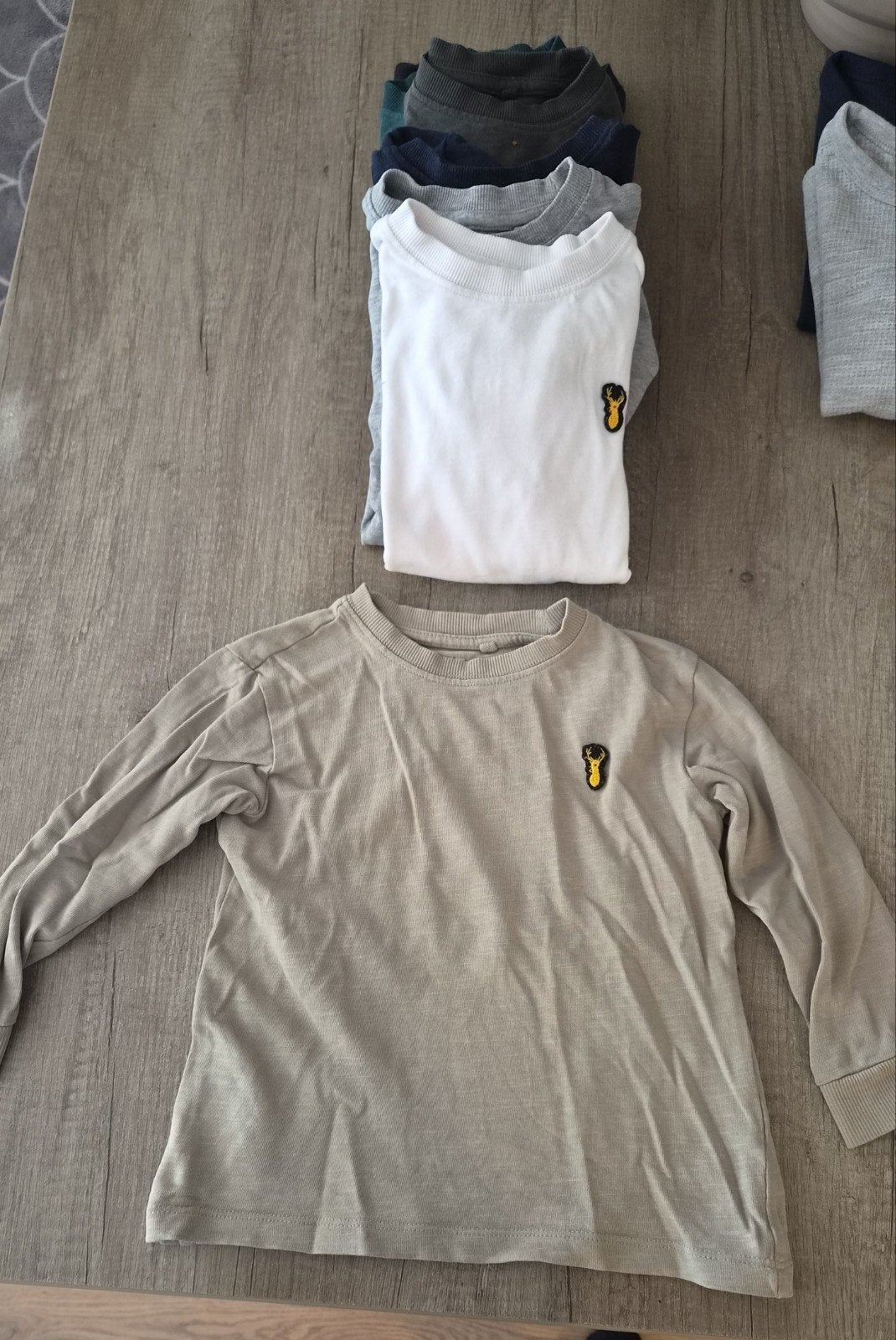 Kinderkleding 98/104 - Diverse shirts en trainingspak "Next", Gebruikt, Jongen of Meisje, Ophalen of Verzenden, Next, C&A