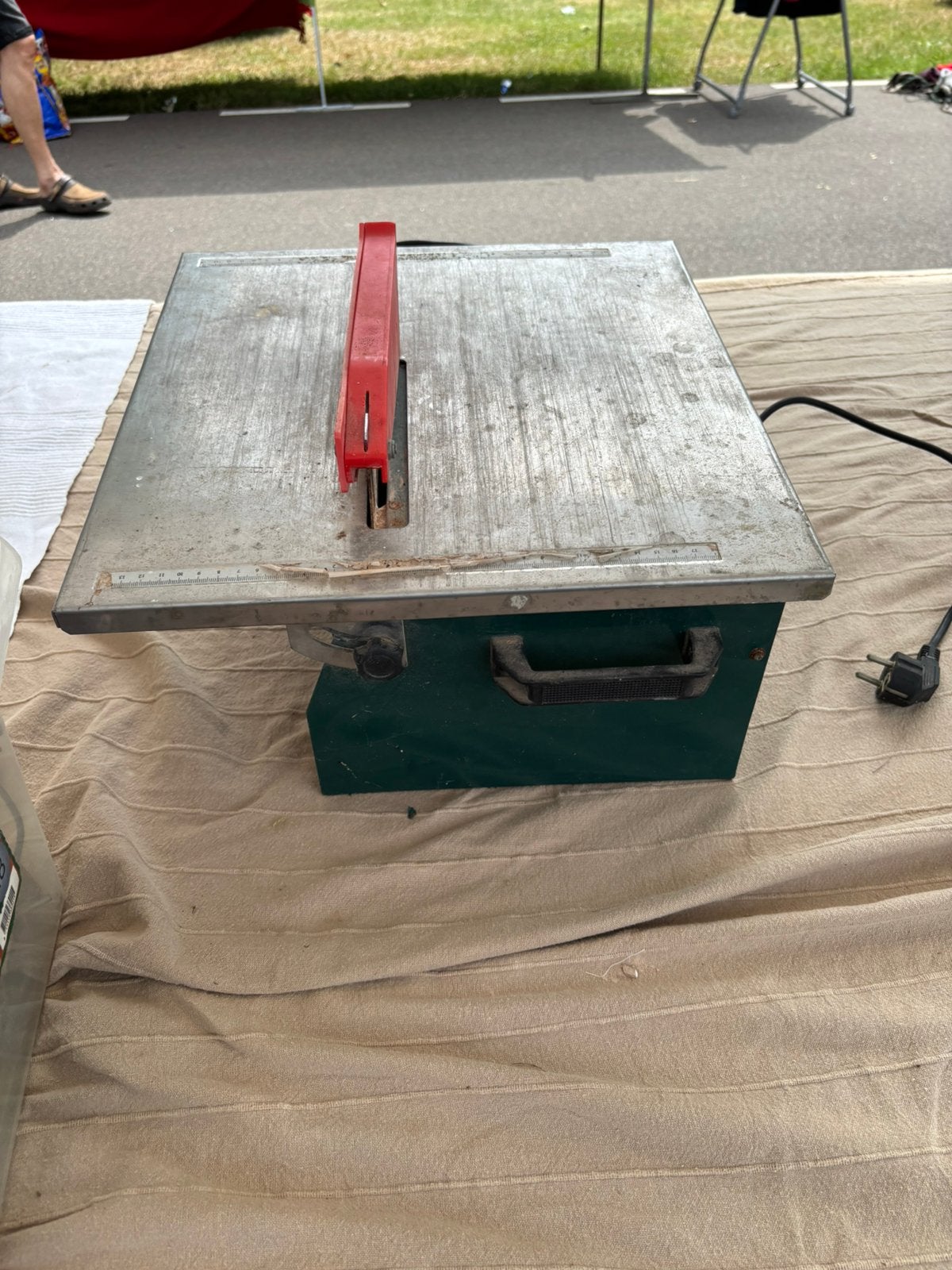 Tegelsnijder, Doe-het-zelf en Verbouw, Decoupeerzaag, Ophalen of Verzenden, Zo goed als nieuw, 30 tot 70 mm