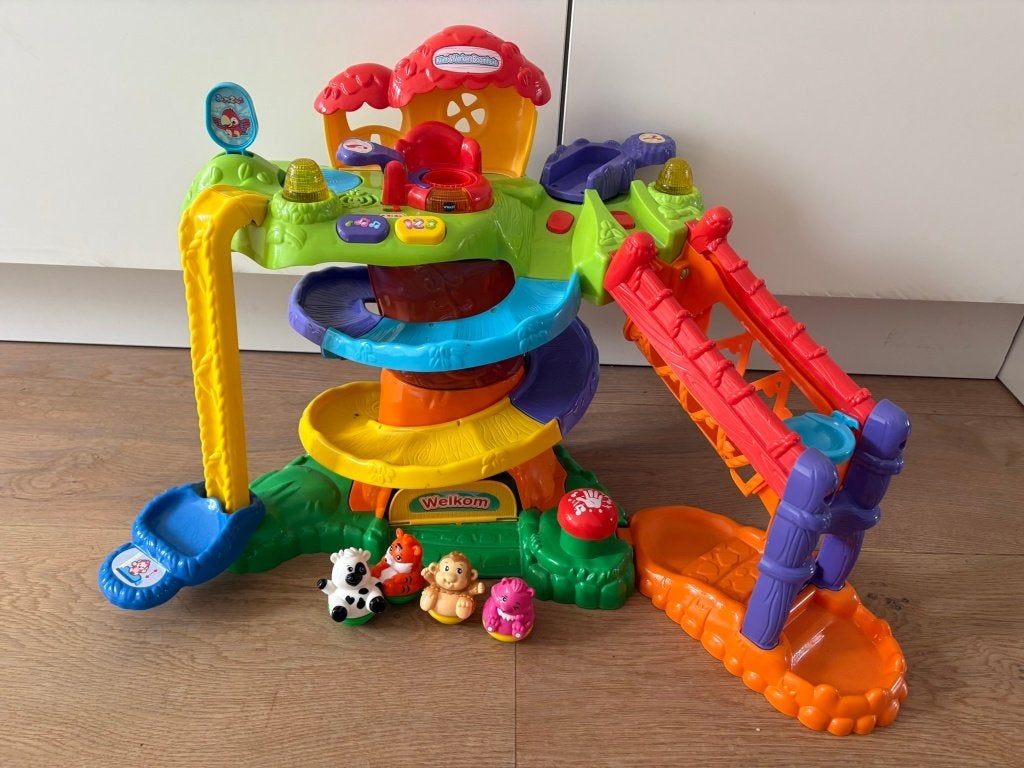 Vtech klim en verken boomhuis 26x zoomizooz, Kinderen en Baby's, Ophalen of Verzenden, Zo goed als nieuw, 6 maanden tot 2 jaar