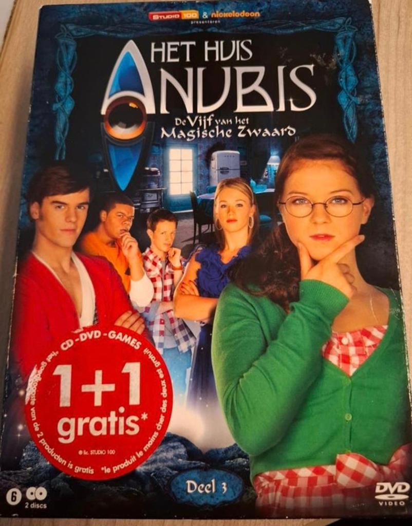 Het huis anubis deel 3 magische zwaard, Avontuur, Boxset, Ophalen of Verzenden, Zo goed als nieuw