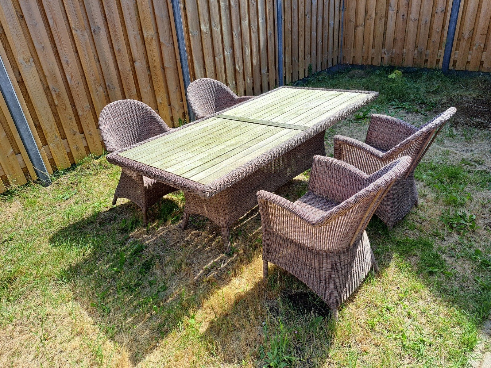 4 Seasons Outdoor Tuinset KOOPJE 175 EURO !!, Ophalen, 4 zitplaatsen, Gebruikt, Wicker