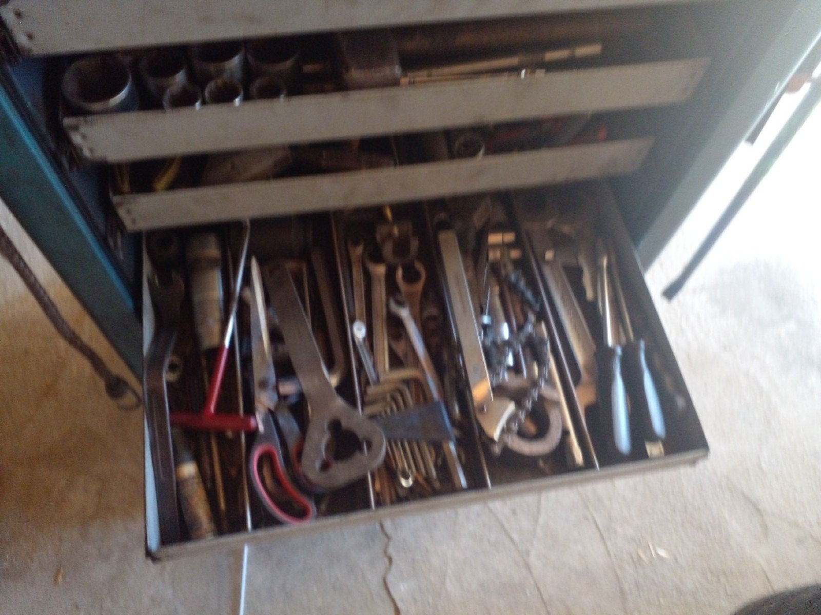 Te koop gedore gereedschap kar met gereedschap is gebruikt, Ophalen of Verzenden