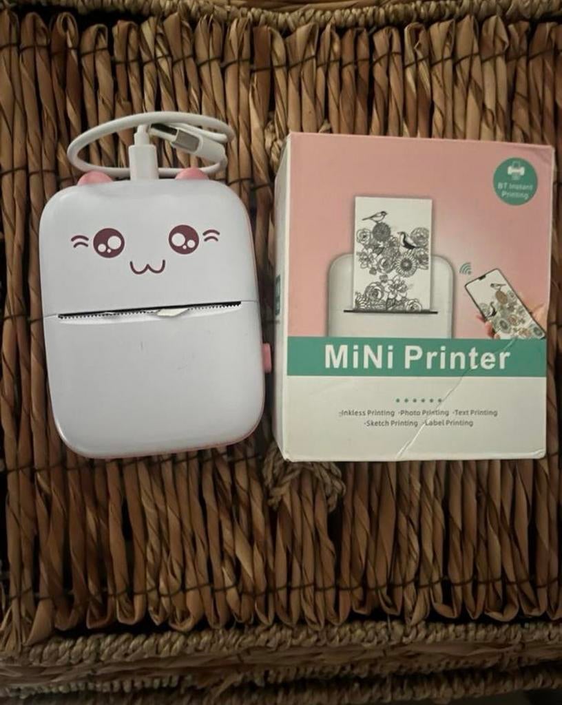 Mini Printer, Computers en Software, Printers, Printer, Kleur printen, Ophalen of Verzenden, Zo goed als nieuw