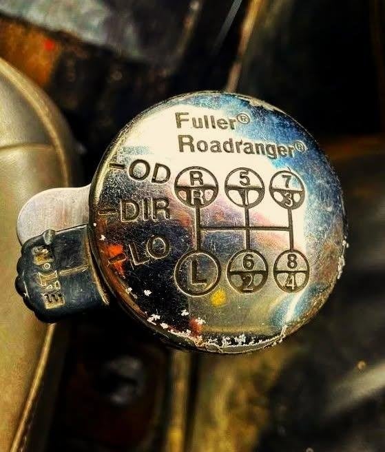 Fuller Roadranger 13 speed shift knob old style --Gezocht., Auto-onderdelen, Vrachtwagen-onderdelen, Ophalen of Verzenden, Gebruikt