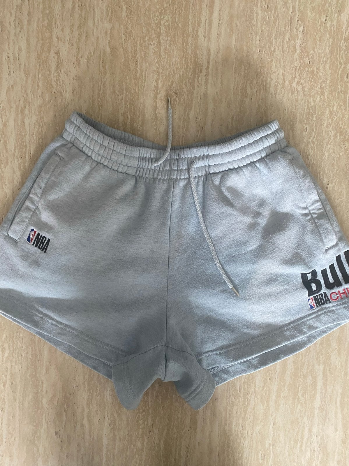 NBA Chicago Bulls sportbroekje - Maat S, Ophalen of Verzenden, Maat 36 (S), Grijs, Fitness of Aerobics