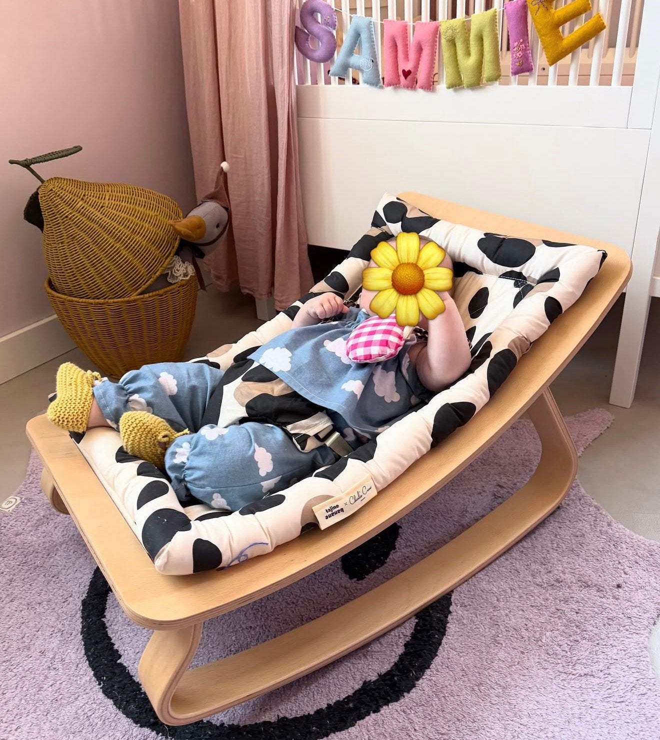Charlie Crane wip LEVO Baby Rocker Baby schommelstoeltje, Ophalen, Zo goed als nieuw, Overige typen