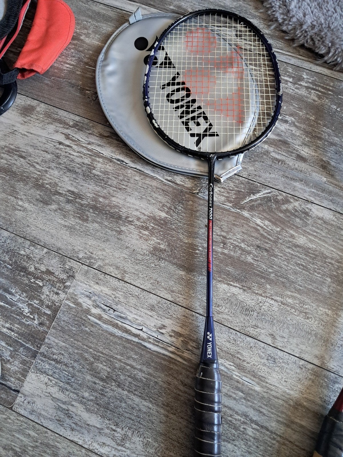 Yonex Carbonex 7000 Badmintonracket met hoes, Ophalen of Verzenden