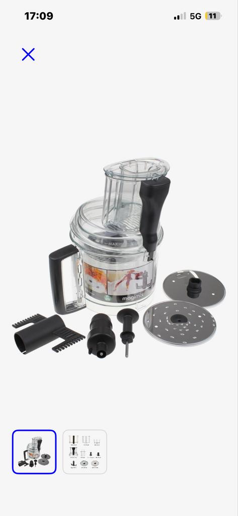 Upgrade set voor Magimix CS 5000 & CS 5100, Witgoed en Apparatuur, Keukenmixers, Ophalen of Verzenden, Nieuw, 3 snelheden of meer