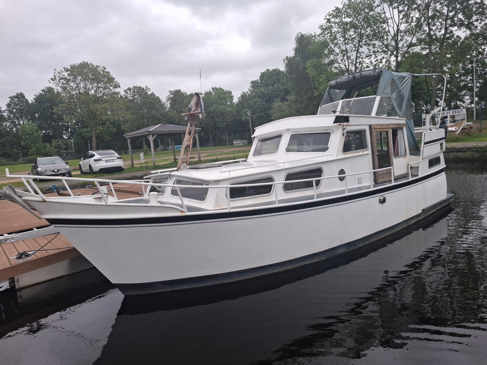 Mooie kruiser met boegschroef 10 meter met buiten besturing, Overige merken, Gebruikt, Binnenboordmotor, Diesel