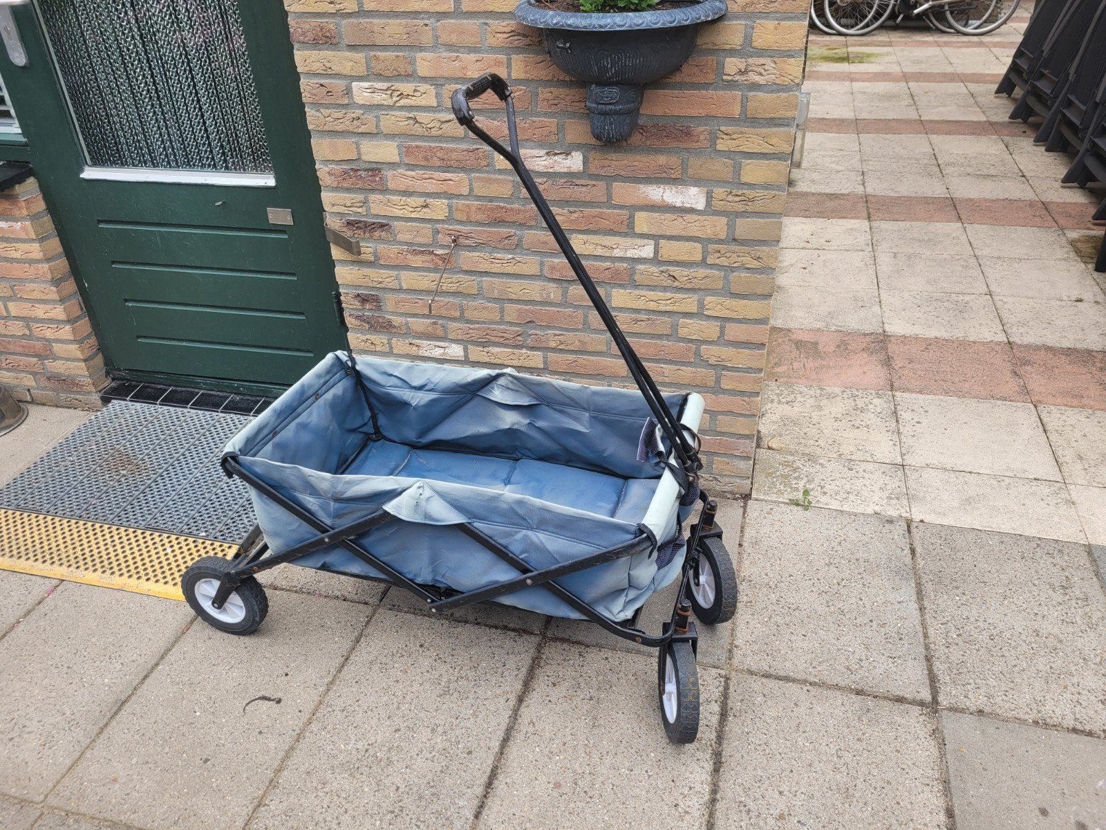 Gebruikte opvouwbare bolderkar, Caravans en Kamperen, Bolderkarren, Ophalen, Opvouwbaar, Gebruikt