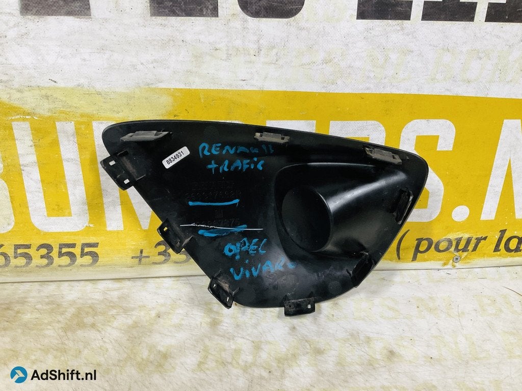 Rooster Renault Trafic Opel Vivaro 263317632R Bumper Rooster