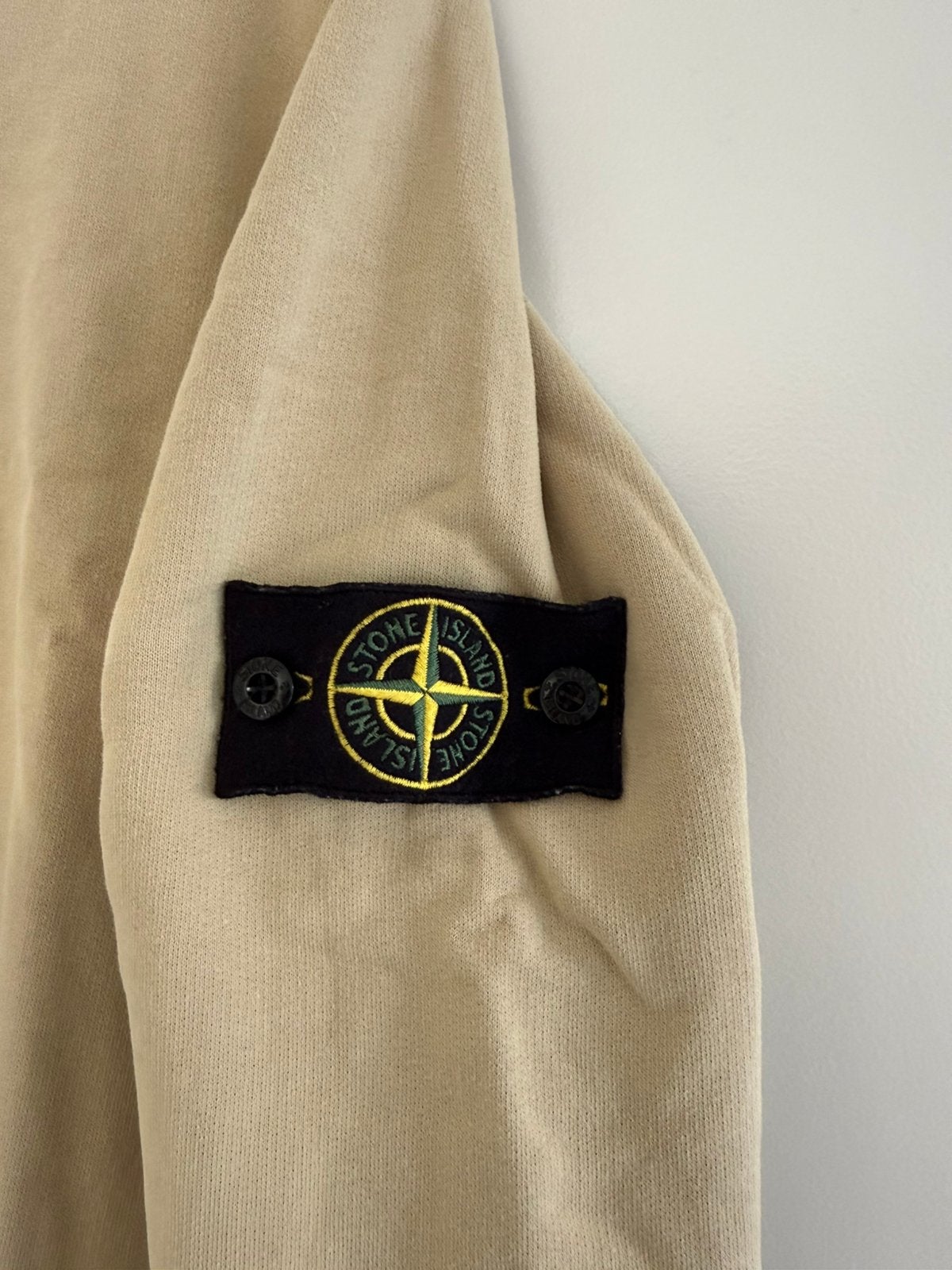 Stone Island beige sweater / trui maat S, Ophalen of Verzenden, Zo goed als nieuw, Maat 46 (S) of kleiner, Beige