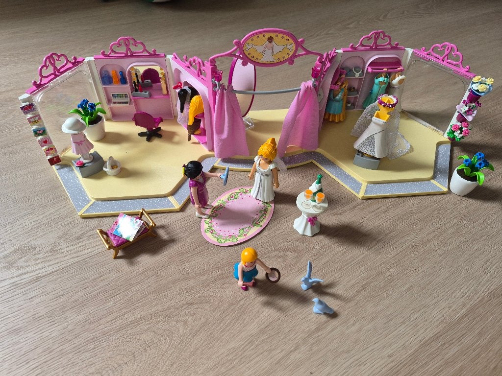playmobil 9226 bruidswinkel, Kinderen en Baby's, Gebruikt, Complete set, Overige typen, Ophalen of Verzenden